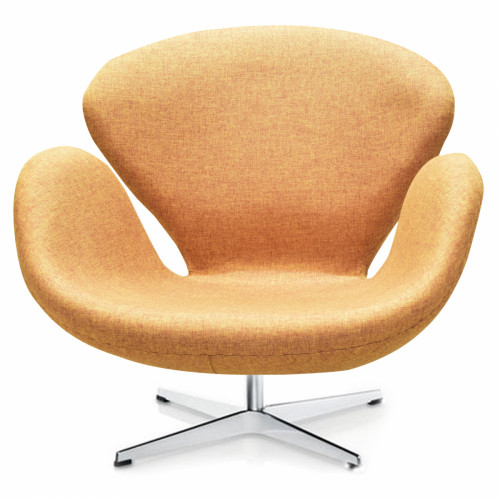 кресло swan chair коричневое в Калининграде