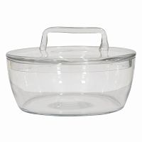 ваза настольная basket glass low в Калининграде