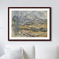 картина: montagne sainte-victoire, 1890г. в Калининграде