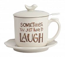 чайный набор sometimes you just have to laugh в Калининграде
