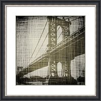 постер с паспарту в раме bridges of new york в Калининграде