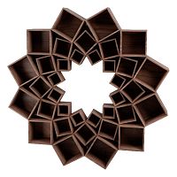 стеллаж лотос 3 круга орех от odingeniy в Калининграде