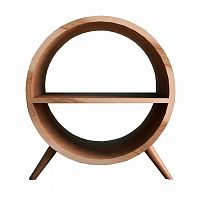 тумба ellipse круглая с полкой орех в Калининграде