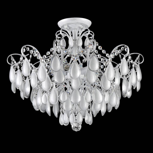потолочная люстра crystal lux sevilia pl6 silver в Калининграде