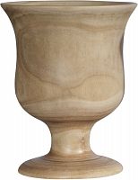 ваза кубок деревянная 17х22 см goblet в Калининграде