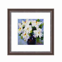 постер roses in white разноцветный в Калининграде
