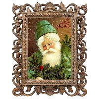 репродукция старинной рождественской гравюры a marry christmas в Калининграде