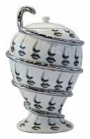декоративная ваза с крышкой пьеро форназетти serpentino silver в Калининграде