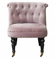 низкое кресло aviana pink velvet в Калининграде