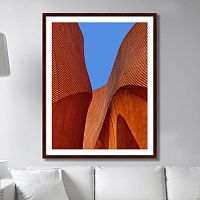 картина: perpective in red, architecture в Калининграде