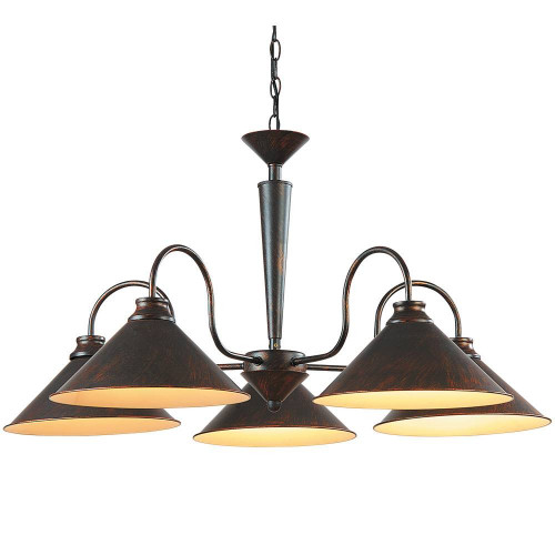 подвесная люстра arte lamp cone a9330lm-5br в Калининграде