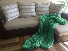 плед нежность зелёный большой в Калининграде