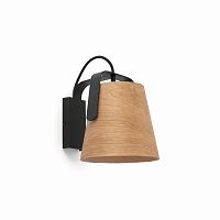 stood бра черное + wood e27 max 20w от faro в Калининграде