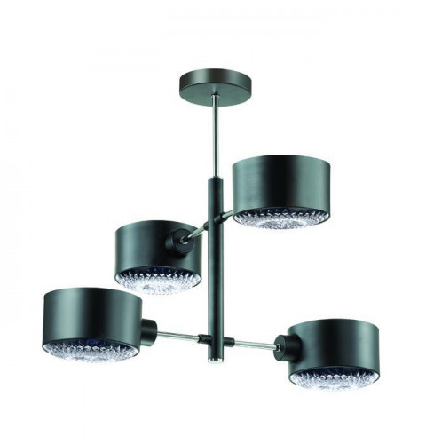 потолочная люстра lumion jared 3741/4c черная в Калининграде