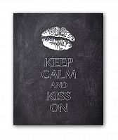 постер keep calm and kiss а4 в Калининграде