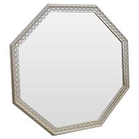 зеркало серебряное восьмиугольное большое silver light в Калининграде