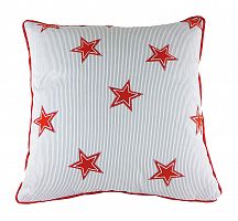 Подушка с принтом Starboard Red