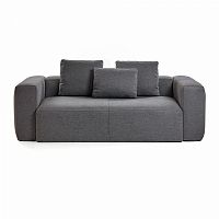 диван blok sofa 2 темно-серый от la forma (ex julia grup) в Калининграде