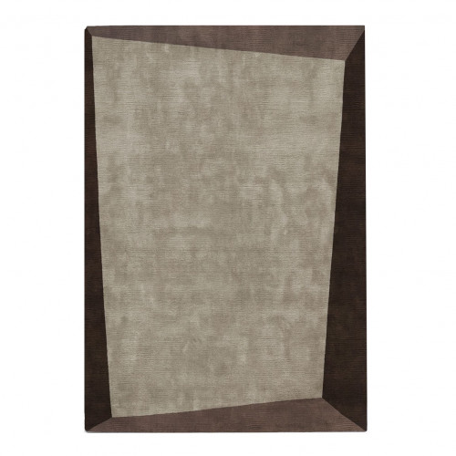 ковер dipped frame dark bege 240x340 бежевый в Калининграде