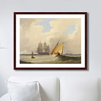 картина: the sailboat, 1829г. в Калининграде