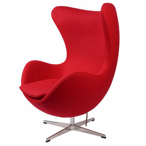 кресло arne jacobsen темно-красное в Калининграде