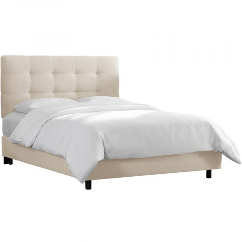 кровать двуспальная 180х200 белая alice tufted talc в Калининграде