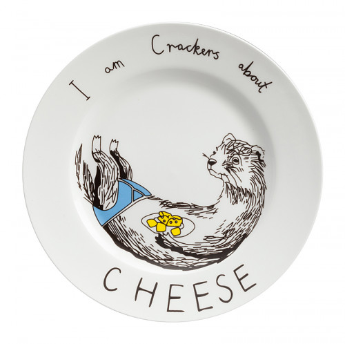 тарелка i am crackers about cheese в Калининграде