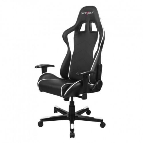 кресло геймерское dxracer formula черно-белое в Калининграде
