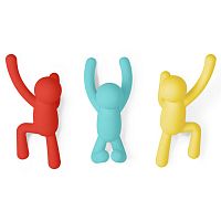 вешалки-крючки buddy 3 шт. разноцветные яркие в Калининграде