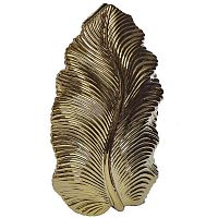 ваза leaf золотая 25.5*12*44.5 в Калининграде
