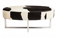 оттоманка cowhide черно-белая в Калининграде
