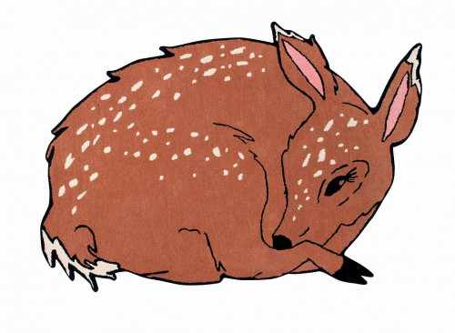 ковер шерстяной олененок the deer в Калининграде