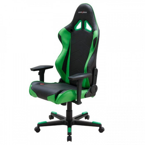 кресло геймерское dxracer racing черно-зеленое в Калининграде