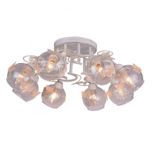 потолочная люстра arte lamp alessandra a5004pl-8wg в Калининграде