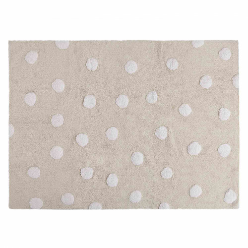 ковер polka dots бежевый-белый в Калининграде