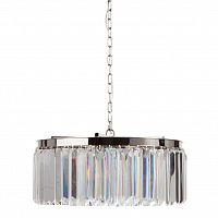люстра rhys clear glass хром, прозрачная, чёрная в Калининграде