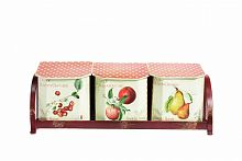 набор емкостей для хранения на подставке fruits в Калининграде