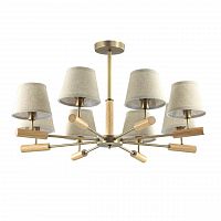 потолочная люстра lumion robin 3703/8c бежевая в Калининграде