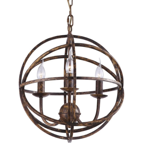 подвесная люстра arte lamp kopernik a1703sp-3br в Калининграде